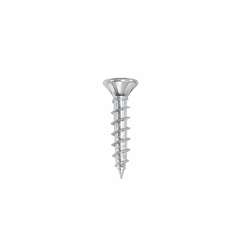 Set stalen schroeven verzinkt rond ø 0,4 cm en lengte 2 cm - 16 stuks