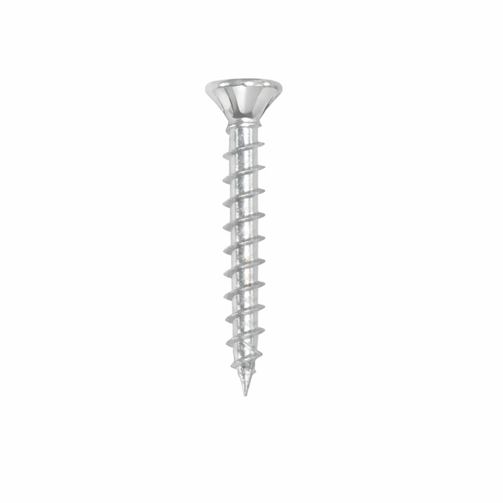 Set stalen schroeven verzinkt rond ø 0,45 cm en lengte 4 cm - 16 stuks