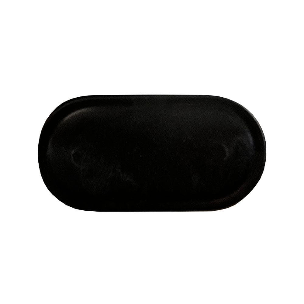Stalen meubelpoot chroom ovaal 6 bij 3 cm en hoogte 3 cm (3 x 6 cm)