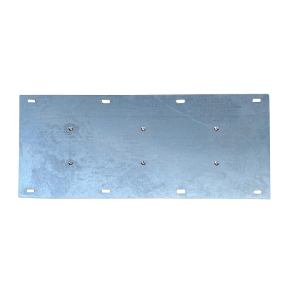 Wang eiken hout ribbel 55 bij 20 cm en hoogte 73,5cm - 2 stuks