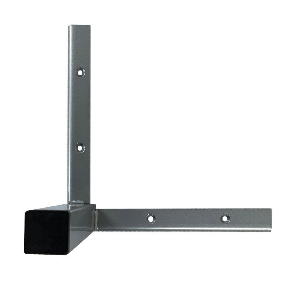 Stalen meubelpoot grijs hoek 3 bij 3 cm en hoogte 19 cm (3 x 3 cm)