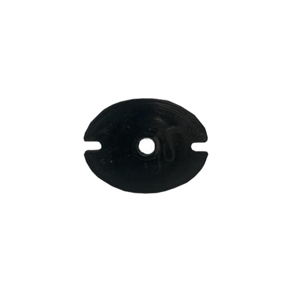 Kunststof verstelbare meubelpoot zwart rond ø 3 cm en hoogte 10 cm