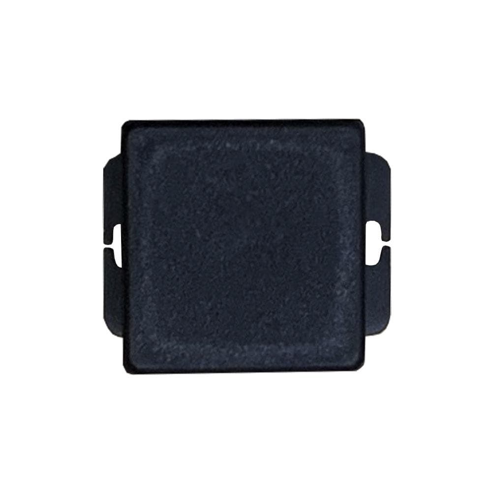 Set stalen rechte tafelpoten zwart vierkant 8 bij 8 cm en hoogte 43 cm (8 x 8 cm) - 4 stuks