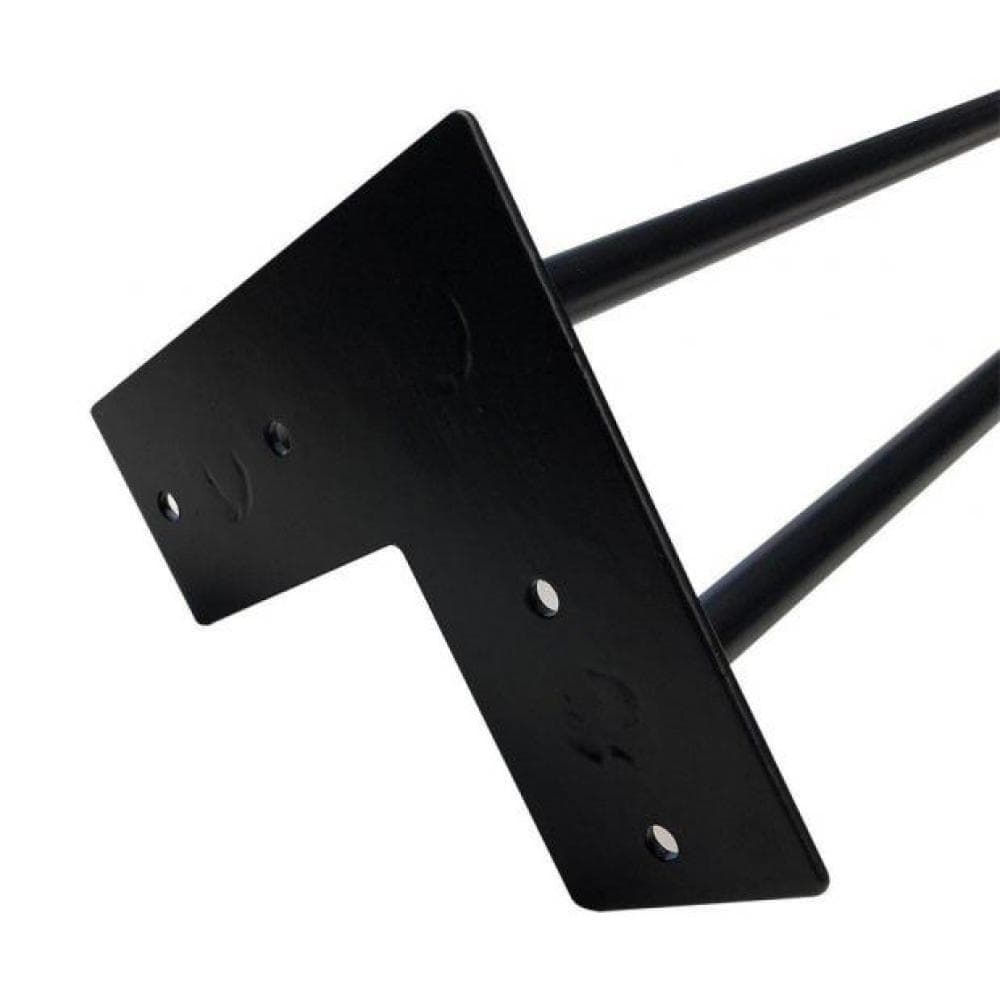 Stalen hairpin zwart hairpin ø 1,2 cm en hoogte 40 cm