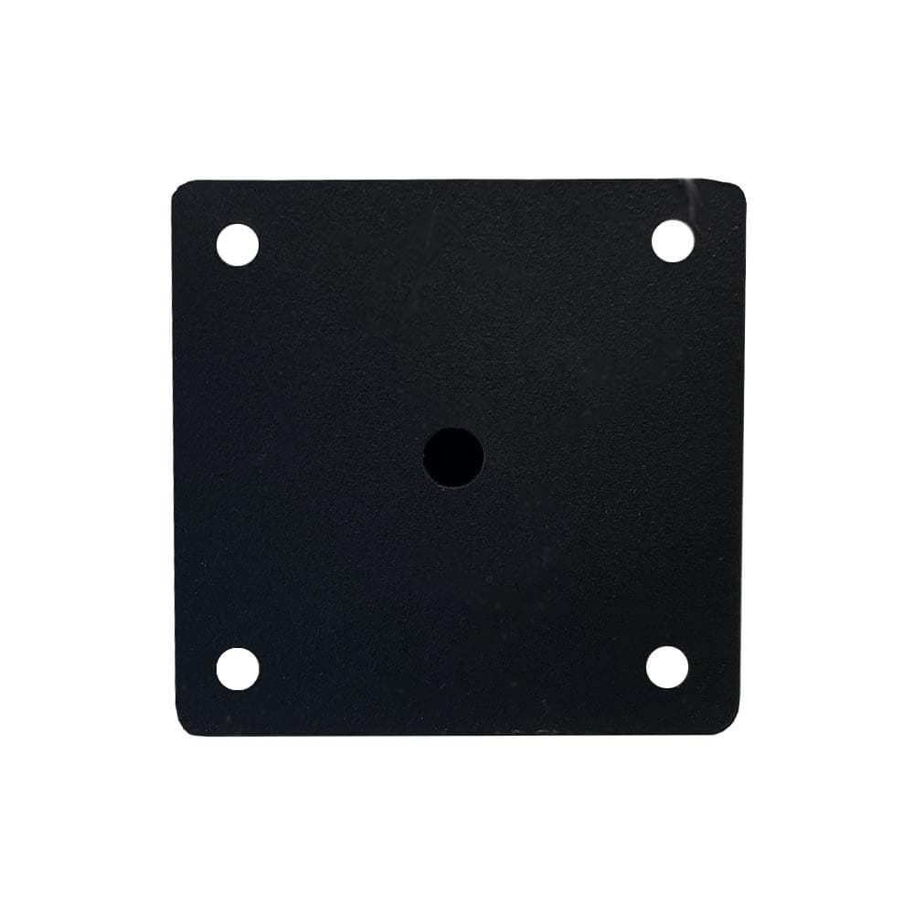 Stalen meubelpoot zwart conisch ø 5 cm / 2,5 cm en hoogte 10 cm