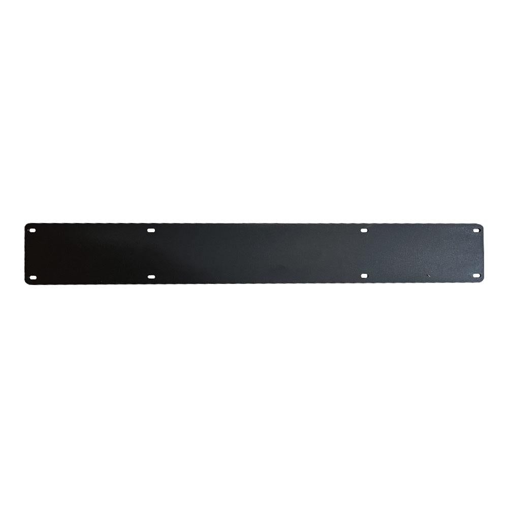 Stalen smalle Y tafelpoot 78 bij 4 cm en hoogte 72 cm zwart (4 x 4 cm)