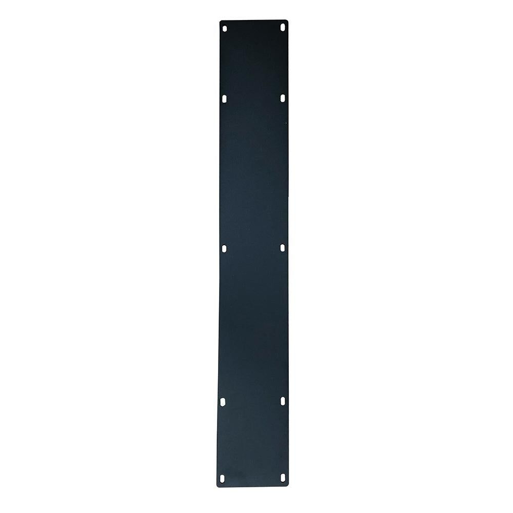 Stalen N tafelpoot zwart 76 bij 10 cm en hoogte 72 cm (10 x 10 cm)