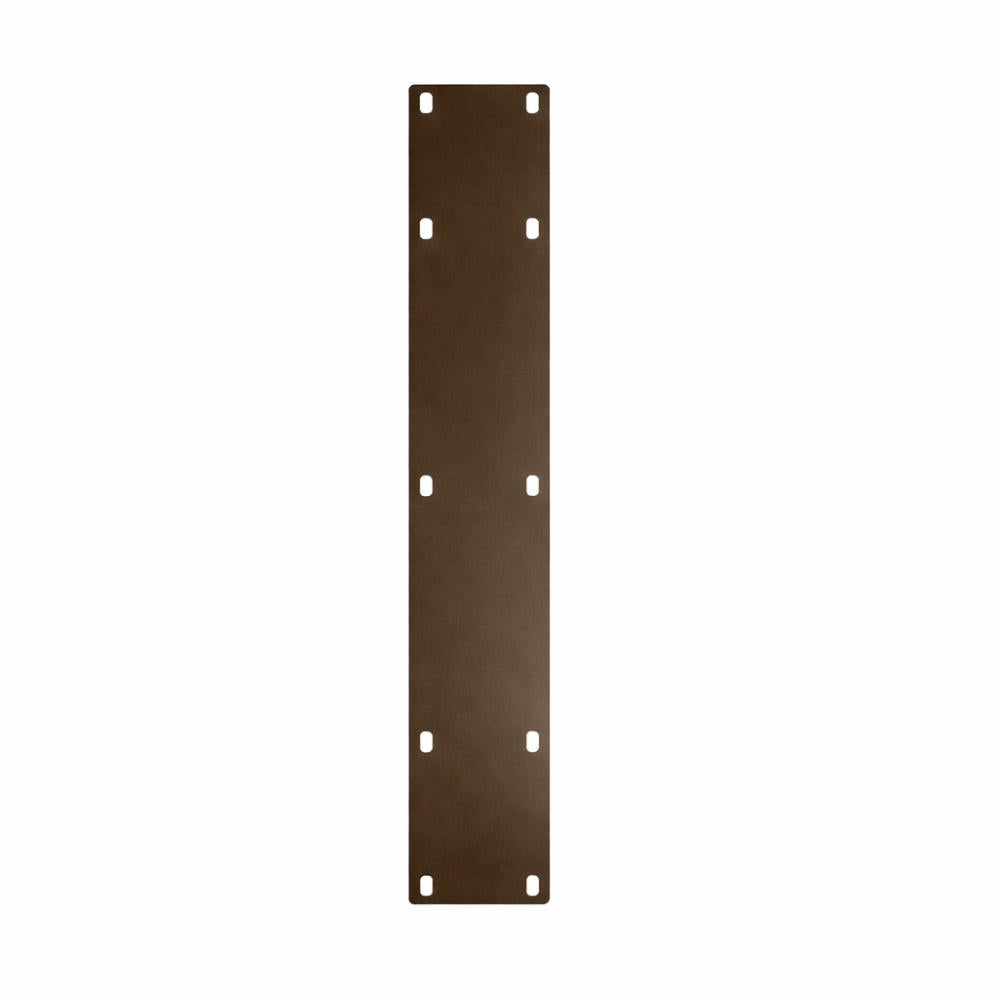 Premium stalen X tafelpoot 76 bij 10 cm en hoogte 72 cm anodic bronze (10 x 10 cm)