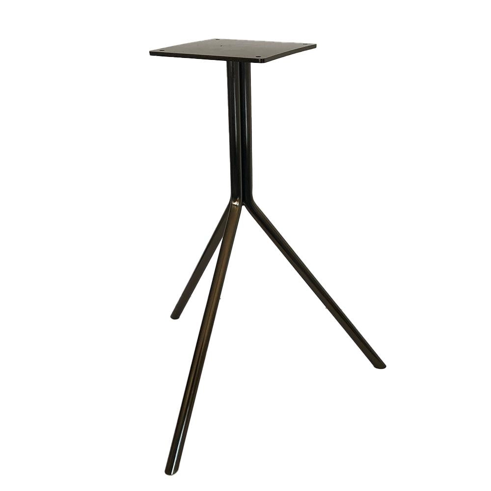 Stalen salononderstel brons rond ø 36 cm en hoogte 50 cm  (koker 1,6 cm)