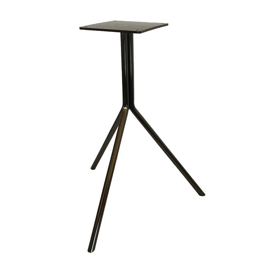 Stalen salononderstel brons rond ø 36 cm en hoogte 50 cm  (koker 1,6 cm)