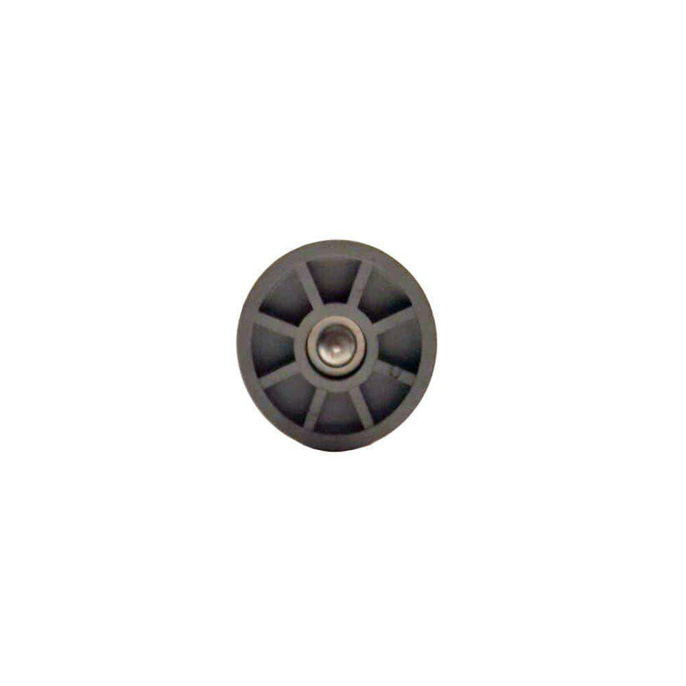 Stalen meubelpoot chroom rond ø 4,2 cm en hoogte 10 cm  (M8)