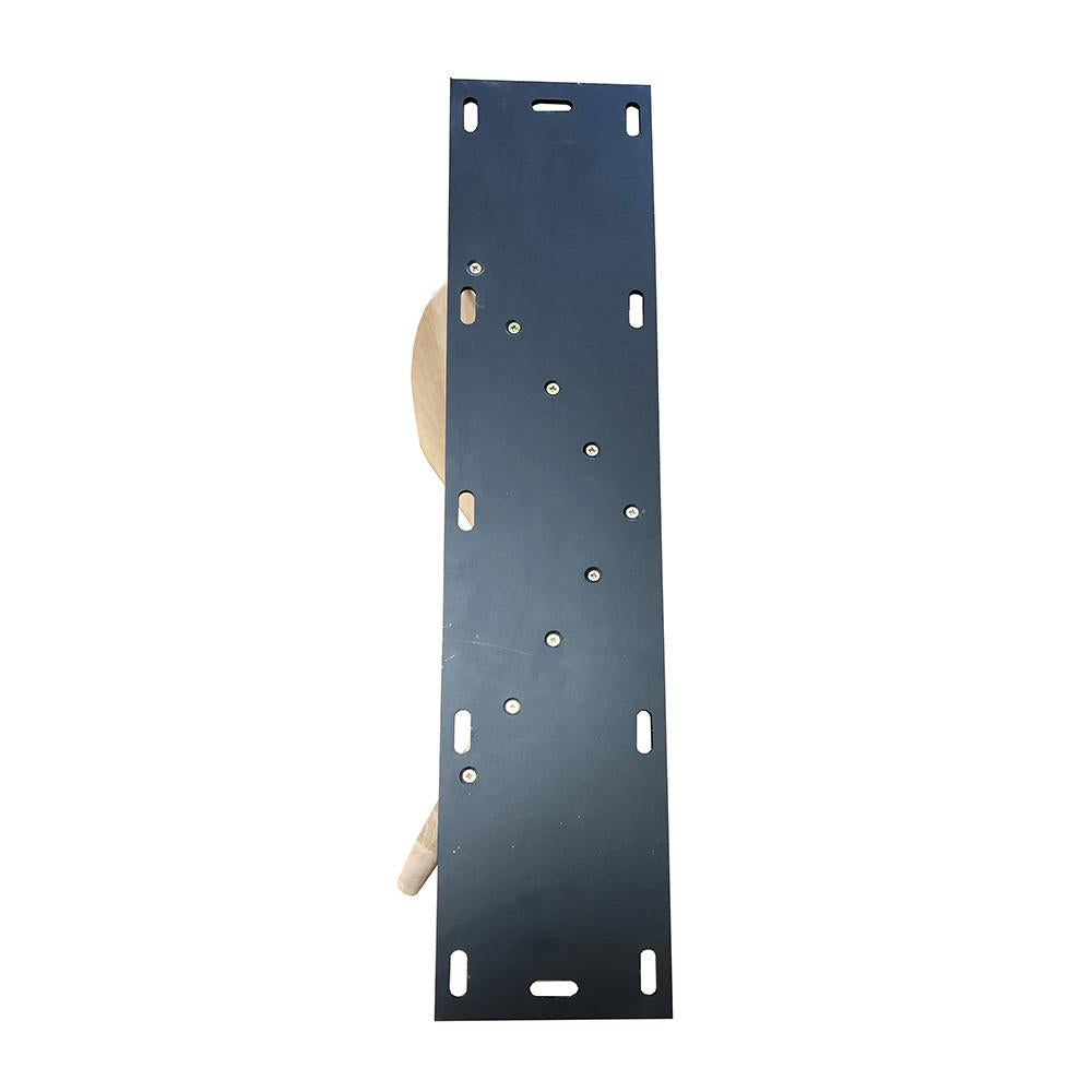 Eiken houten v poot 69 cm bij 22 cm en hoogte 75cm - 2 stuks