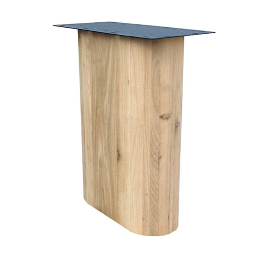 Wang eiken hout 50 bij 21 cm en hoogte 73,5cm