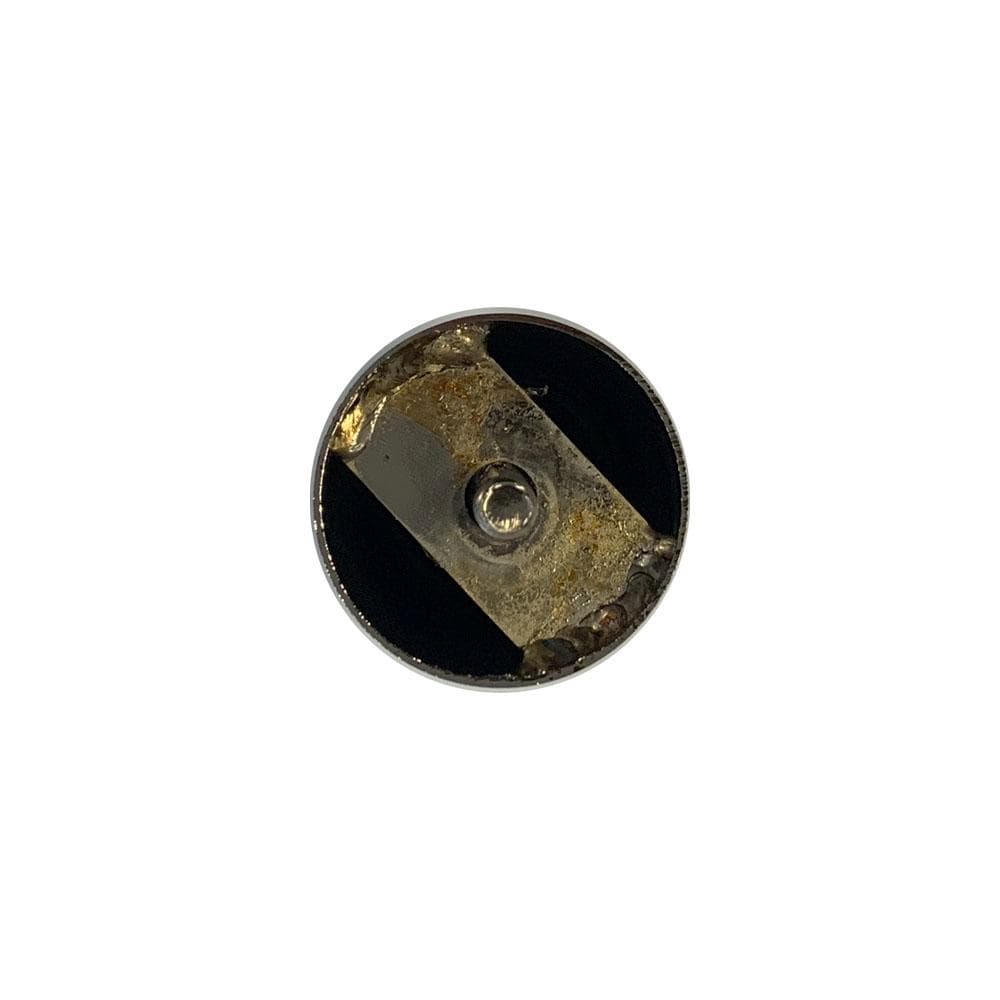 Stalen meubelpoot goud rond ø 5 cm en hoogte 14 cm  (M8)