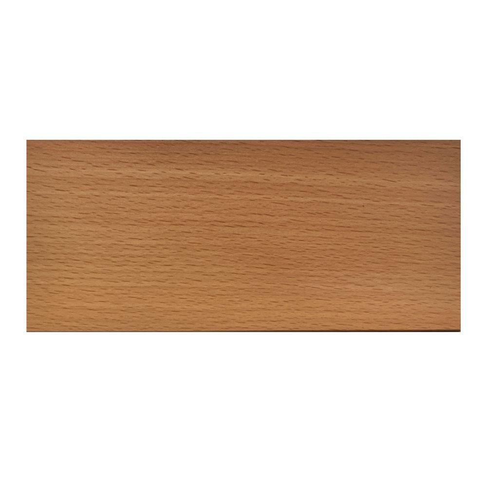 Meubelpoot  hoek 16 bij 16 cm en hoogte 7 cm  van massief hout