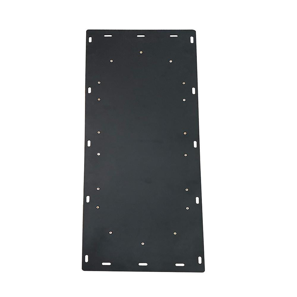 Eiken houten kegel tafelpoot ovaal conisch 90 cm en hoogte 73 cm