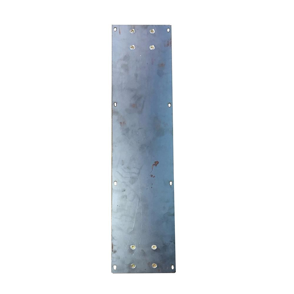Eiken houten massief X tafelpoot bar poot zwart 71 bij 8 cm en hoogte 100 cm  (8 x 8 cm)