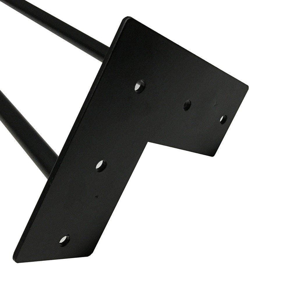 Stalen hairpin zwart hairpin ø 1,2 cm en hoogte 15 cm