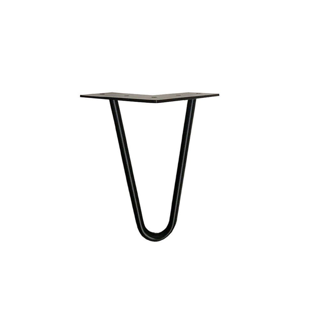 Stalen hairpin zwart hairpin ø 1,2 cm en hoogte 20 cm