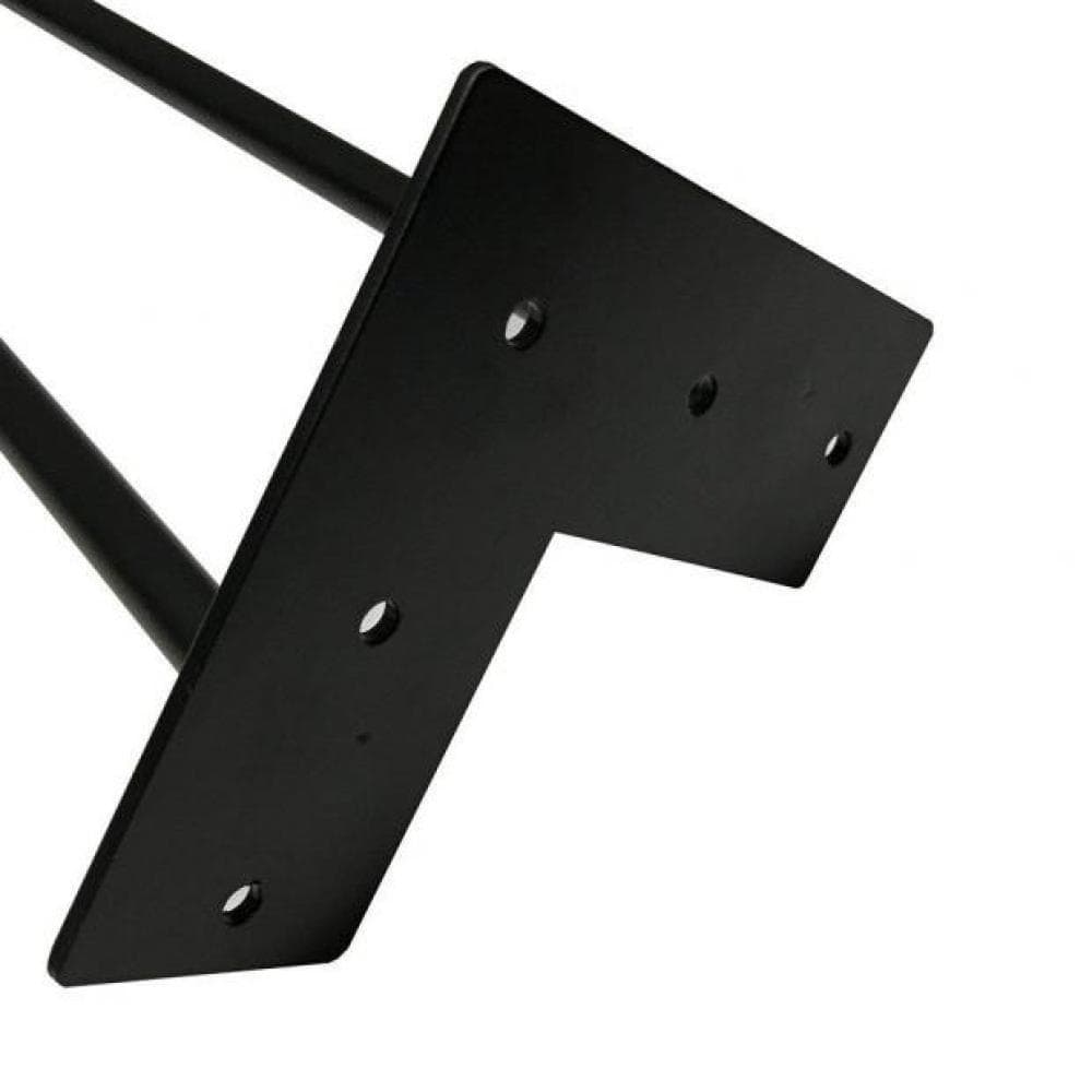 Stalen hairpin zwart hairpin ø 1,2 cm en hoogte 30 cm
