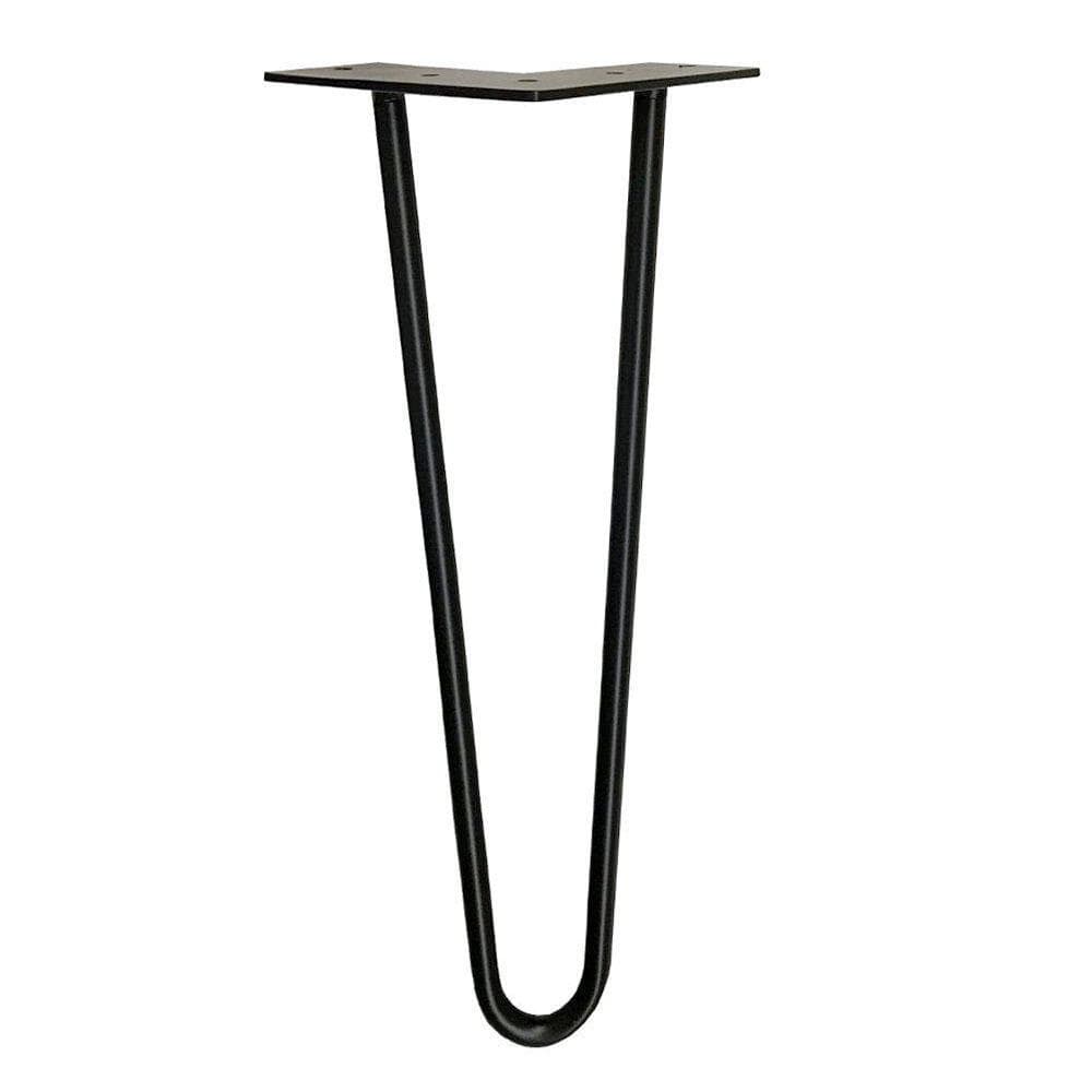 Stalen hairpin zwart hairpin ø 1,2 cm en hoogte 50 cm