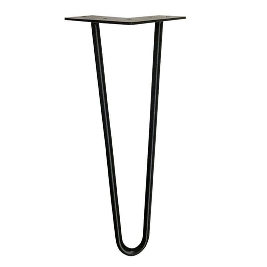 Stalen hairpin zwart hairpin ø 1,2 cm en hoogte 50 cm