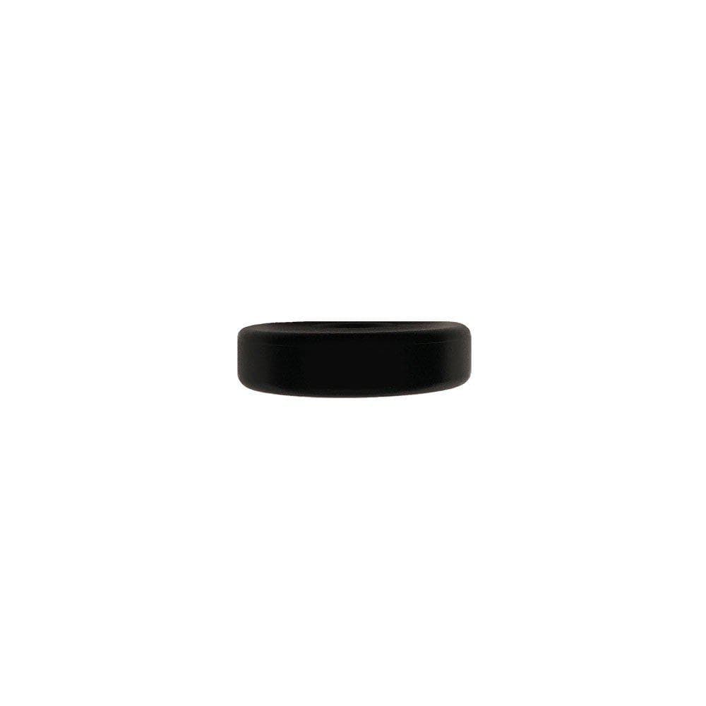 Glijder zwart rond Ø 4 cm en hoogte 1 cm  van kunststof - 4 stuks
