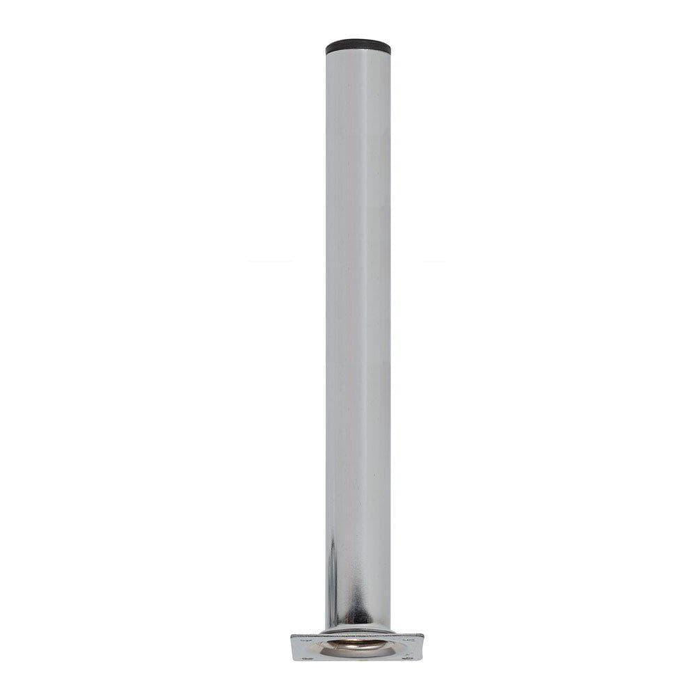Stalen meubelpoot chroom rond ø 3 cm en hoogte 40 cm