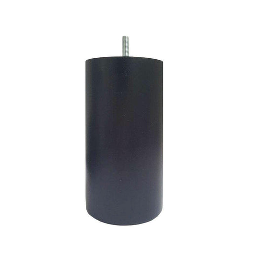 Meubelpoot bruin rond Ø 9 cm en hoogte 16 cm  van massief hout (M8)