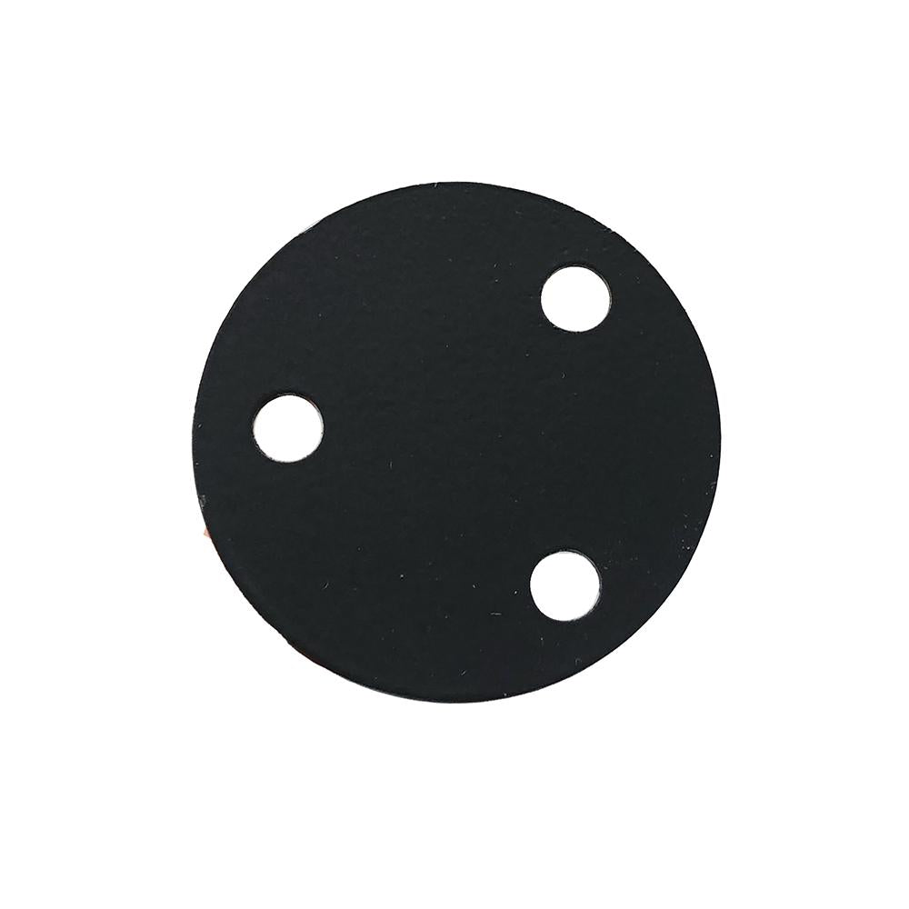 Stalen schuine meubelpoot grijs rond 1,6 cm en hoogte 43 cm