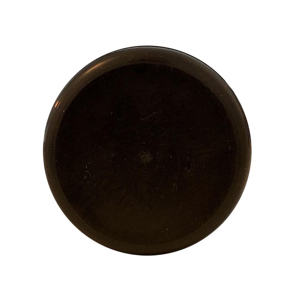 Stalen meubelpoot zwart rond ø 5 cm en hoogte 9 cm  (M8)