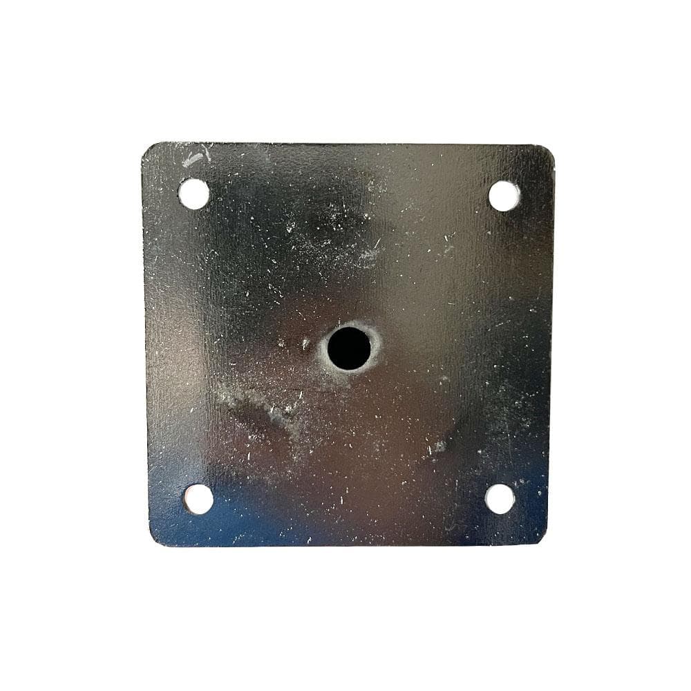 Stalen meubelpoot rvs look conisch ø 5 cm / 2,5 cm en hoogte 18 cm