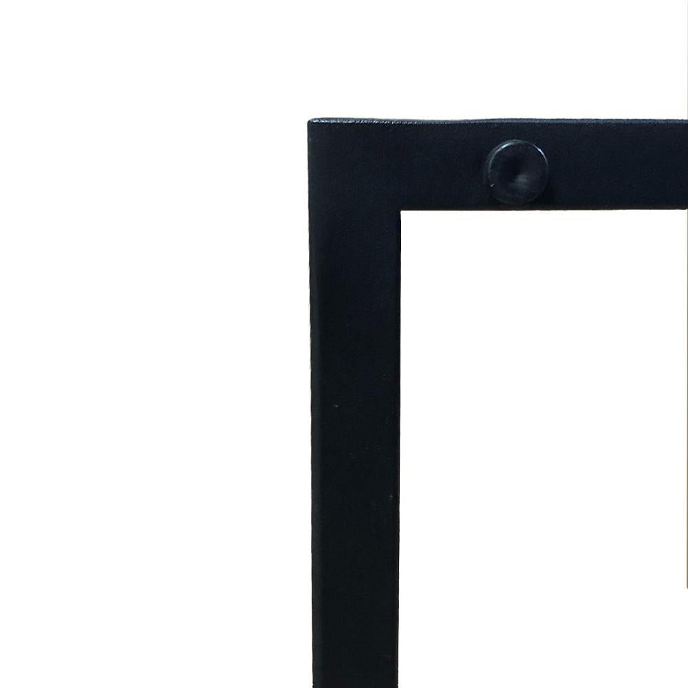 Salon tafelonderstel rechthoek 120x70x39,5 cm (koker 20 x 20 mm)