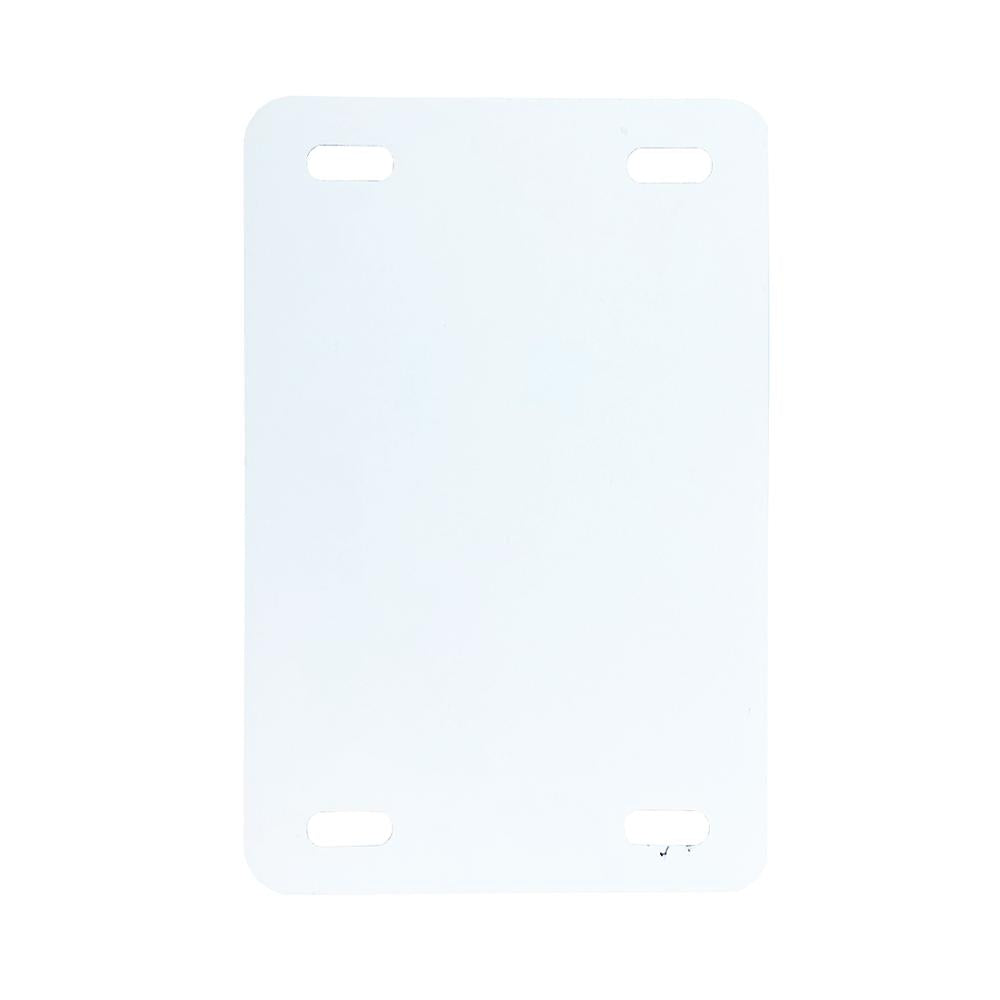 Set stalen tafelpoten wit vierkant 8 bij 8 cm en hoogte 72 cm  (8 x 8 cm) - 4 stuks