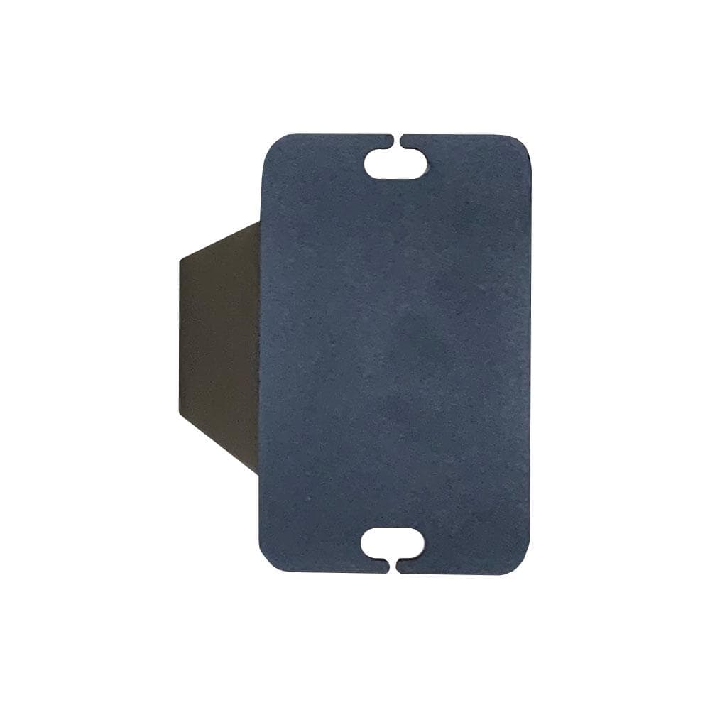 Set stalen schuine tafelpoten zwart vierkant 8 bij 8 cm en hoogte 43 cm  (8 x 8 cm) - 4 stuks