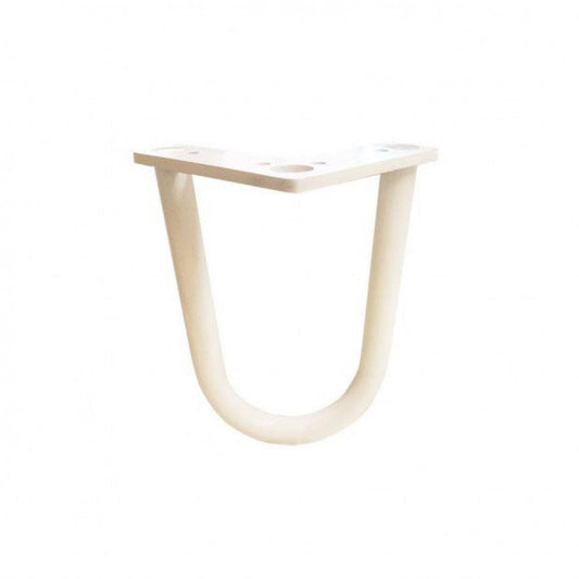 Stalen hairpin wit hairpin ø 1,6 cm en hoogte 15 cm