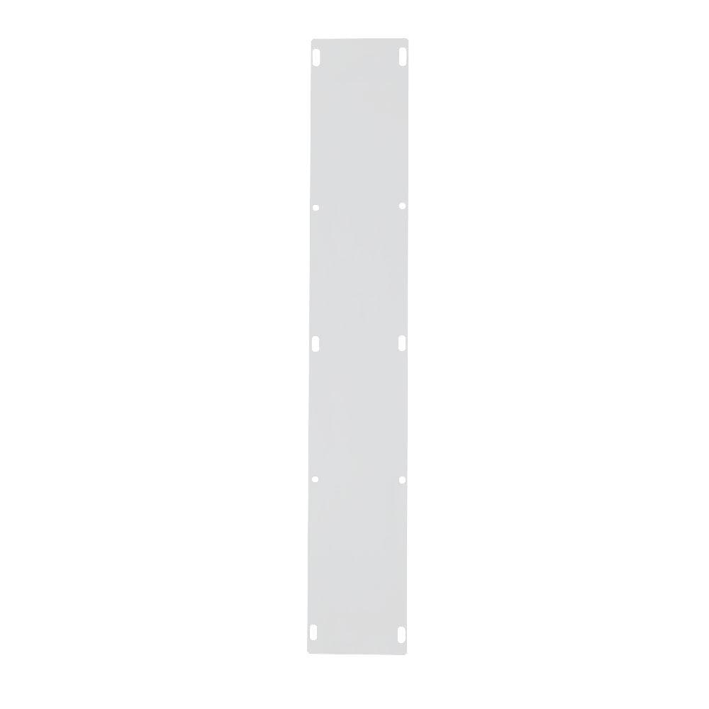 Stalen tafelpoot wit taps 75 bij 10 cm en hoogte 72 cm  (4 x 10 cm) - 2 stuks