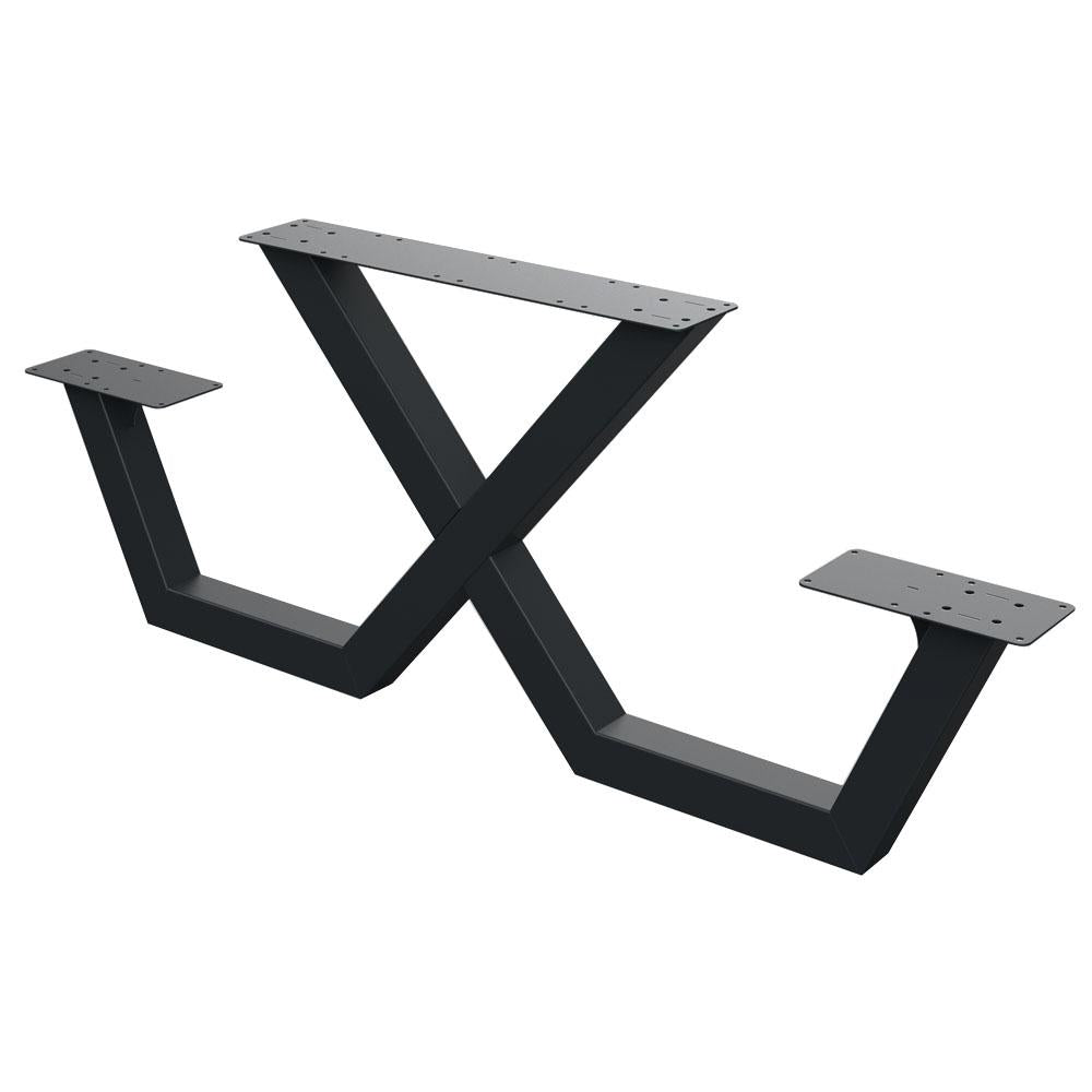 Picknick X tafelpoot 179 lang en hoogte 71 cm (8 x 8 cm)