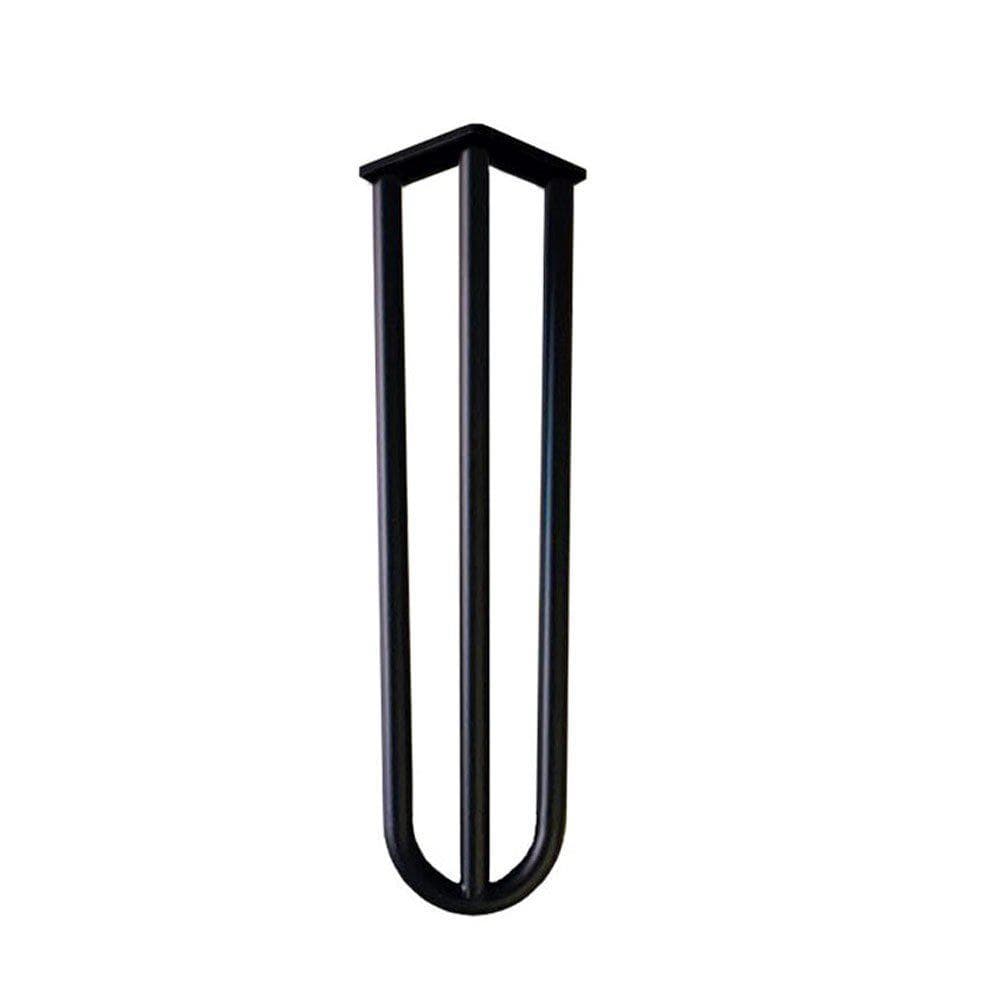 Stalen hairpin zwart hairpin ø 1,6 cm en hoogte 40 cm
