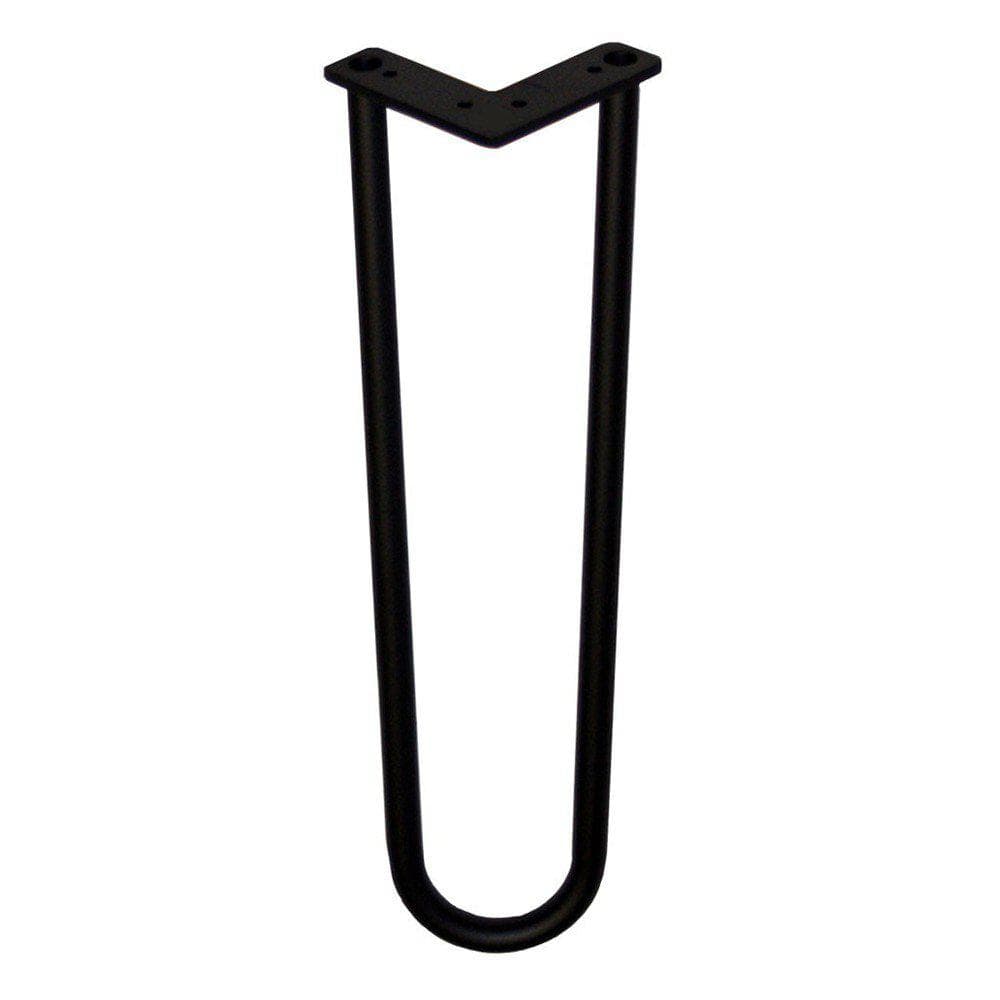 Stalen hairpin zwart hairpin ø 1,6 cm en hoogte 40 cm