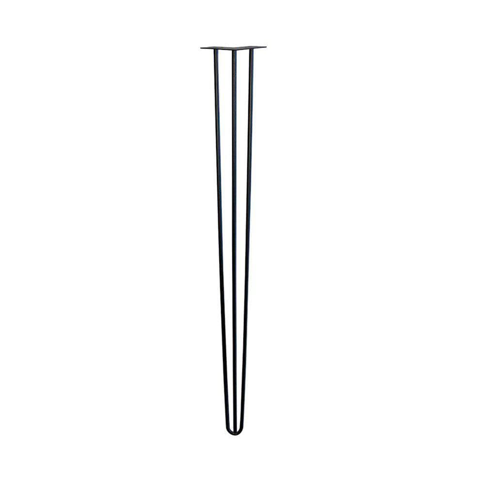 Stalen hairpin zwart hairpin ø 1,2 cm en hoogte 110 cm