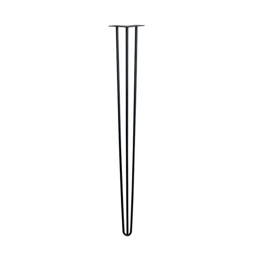Stalen hairpin zwart hairpin ø 1,2 cm en hoogte 110 cm