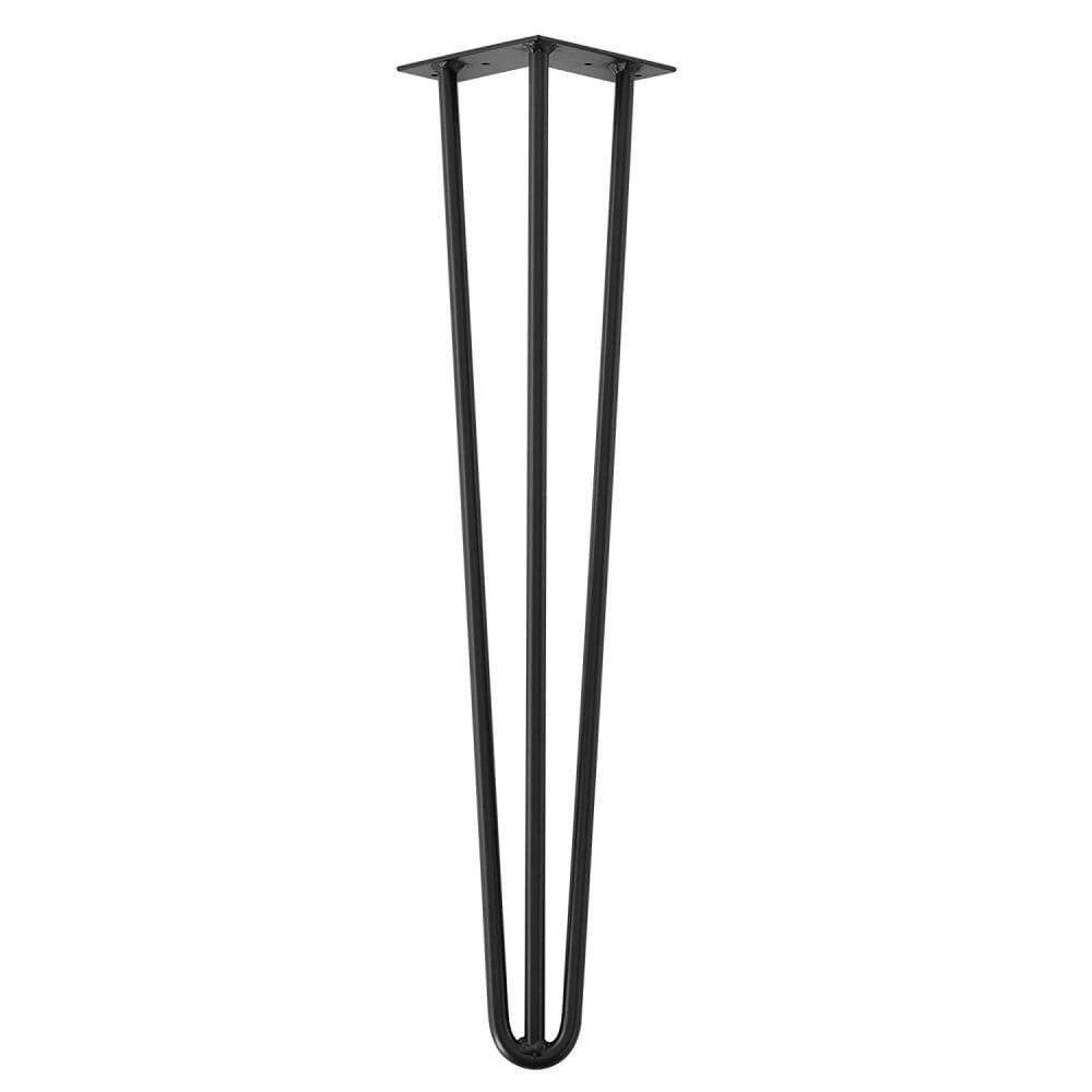 Stalen hairpin zwart hairpin ø 1,2 cm en hoogte 55 cm