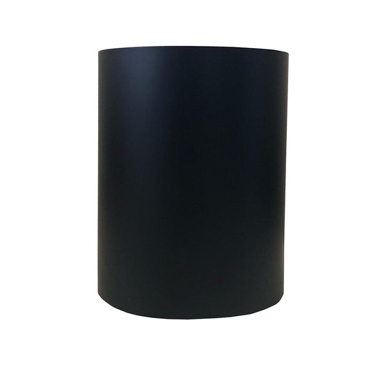 Stalen salononderstel zwart rond Ø26.5 cm en hoogte 35,5 cm
