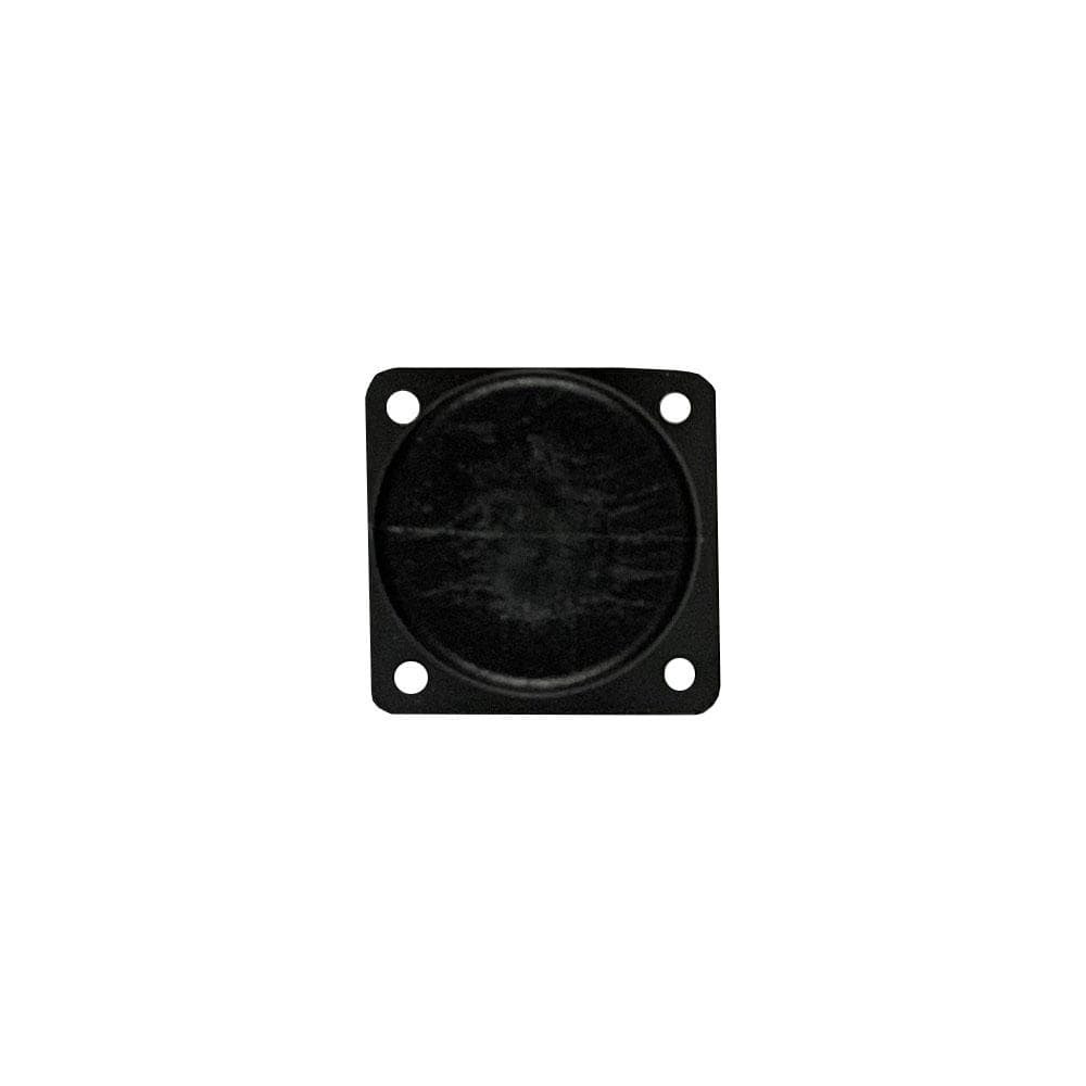Stalen meubelpoot zwart rond ø 3,2 cm en hoogte 10 cm
