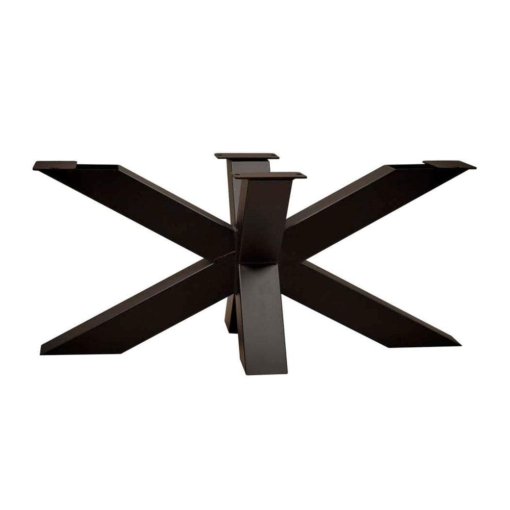 Stalen matrix zwart spinpoot 90 bij 60 cm en hoogte 40 cm  (6 x 6 cm)