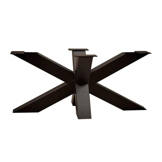 Stalen matrix zwart spinpoot 90 bij 60 cm en hoogte 40 cm  (6 x 6 cm)