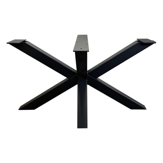 Stalen matrix zwart spinpoot 72 bij 54 cm en hoogte 37 cm  (5 x 5 cm)