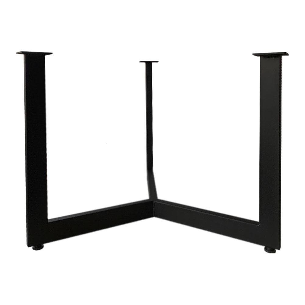 Stalen salononderstel zwart rond ø 59 cm en hoogte 37 cm  (2 x 4 cm)