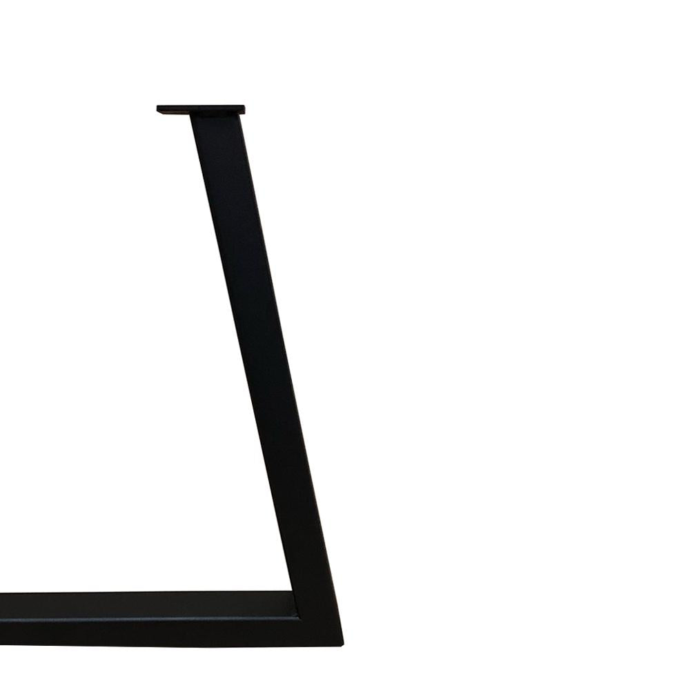 Stalen salononderstel zwart rond ø 46 cm en hoogte 35,5 cm  (5 x 3 cm)